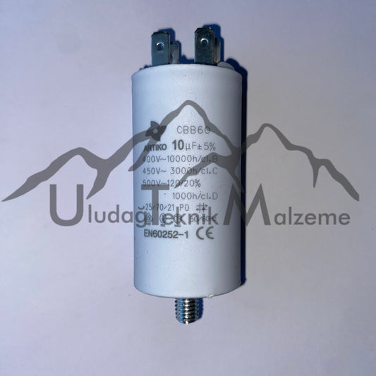 10 MF CAPACITOR ROUND