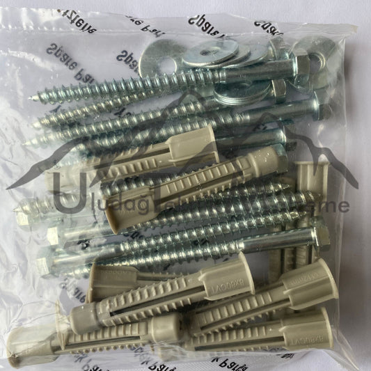 LONG TRIPHON SCREW DOWEL WASHER SET (10 PIECES)