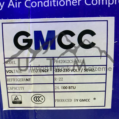 GMCC KLİMA KOMPRESÖRÜ (PH420G2CS-4KU1) 24000 BTU R22 +kdv