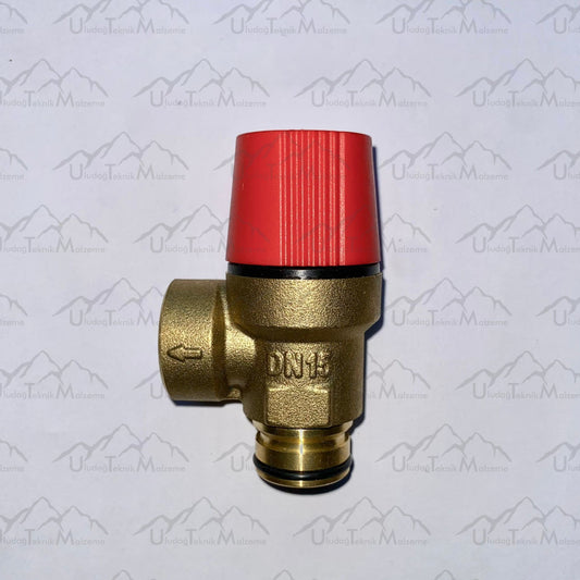 MEC PASSING THREE BAR BRASS SAFETY VALVE