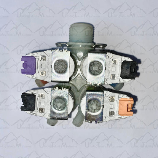 4-PIECE WASHING MACHINE WATER INLET VALVE