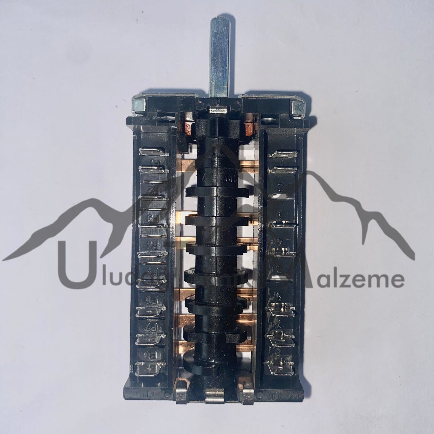 7 SOCKET 7 POSITION COMMUTATOR