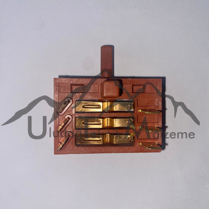 4 POSITION 3 SOCKET COMMUTATOR