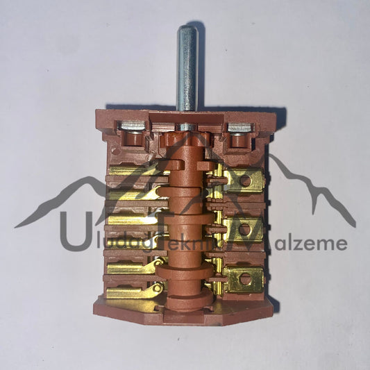 6 SOCKET 7 POSITION COMMUTATOR